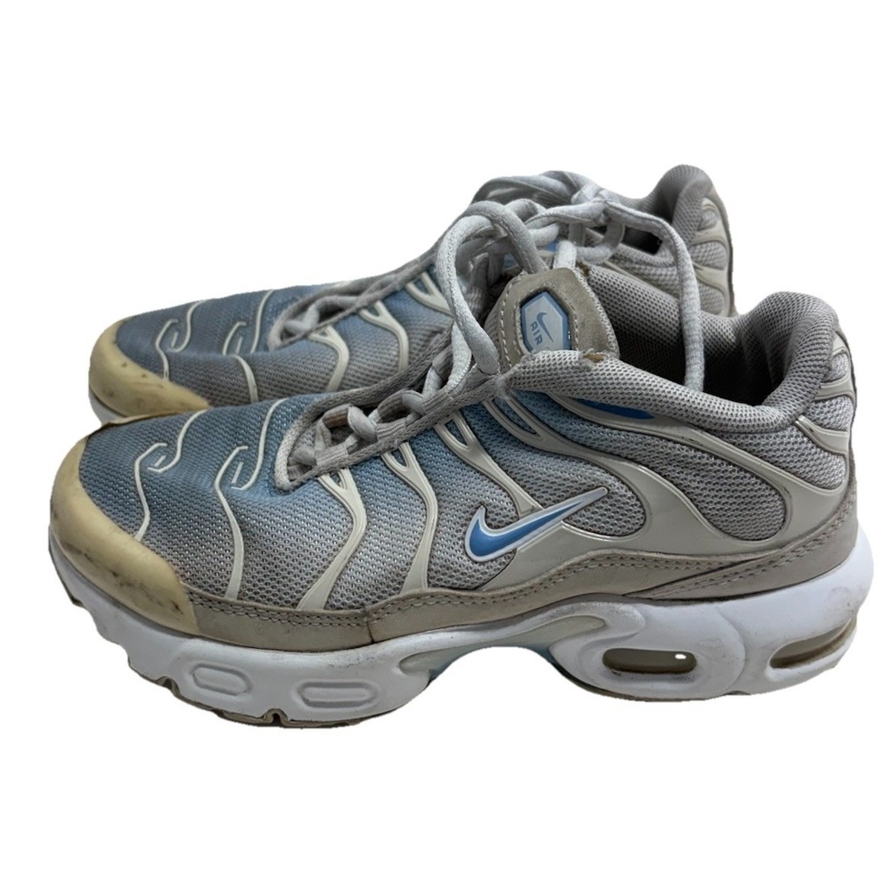 Nike Air Max Plus PS Psychic Blue Youth Running Shoes Sz 13C
